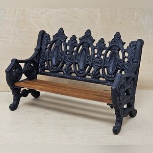 Cast Iron Bench For 18 Inch Dolls